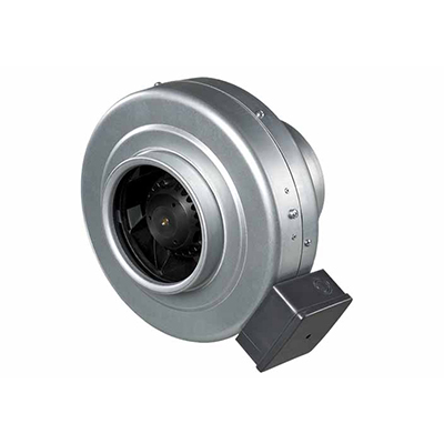 VKM Metal in-line centrifugal fan (extract or supply)